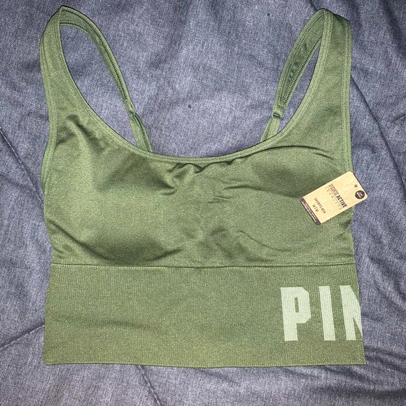 Pink Seamless sports bra - Picture 6 of 9